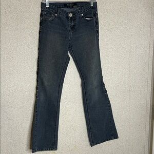 Y2K Black Flare Leg Jeans